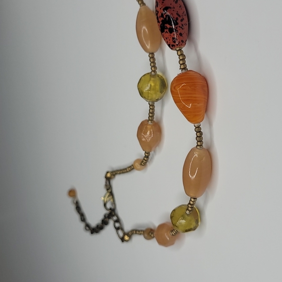 NINE WEST LONG STRAND BEADED NECKLACE - Picture 7 of 8